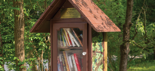 Little Libraries Springing Up All Over Town