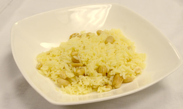 Recipe of the Month: Indian Lemon Rice with Peanuts