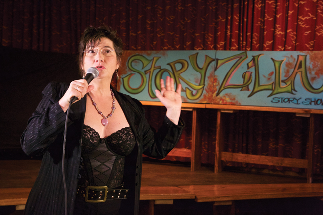 Nell Weatherwax, director and producer of Storyzilla. Photo by Jim Krause