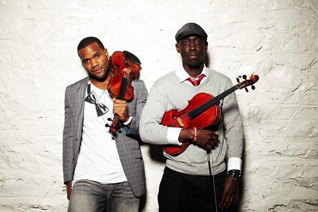 Among those coming to the Buskirk-Chumley in October is Black Violin. Courtesy photo.