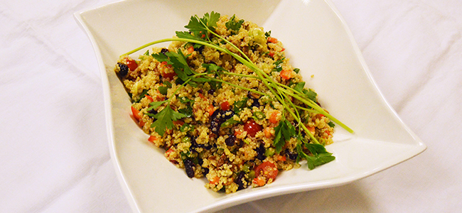 Recipe of the Month: Quinoa Salad with Lime Dressing
