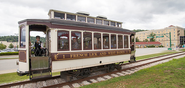 New at French Lick Resort: FootGolf and Old Trolley Rides