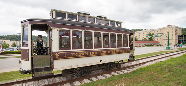 New at French Lick Resort: FootGolf and Old Trolley Rides