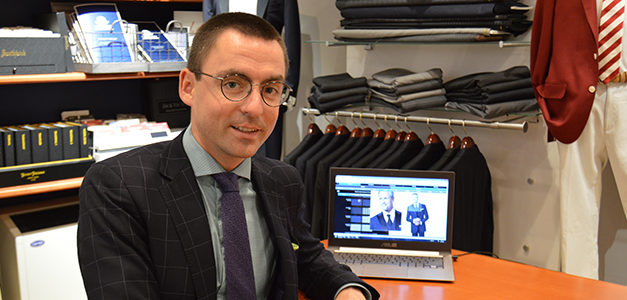 At Andrew Davis Clothiers, Technology Comes to the Fitting Room