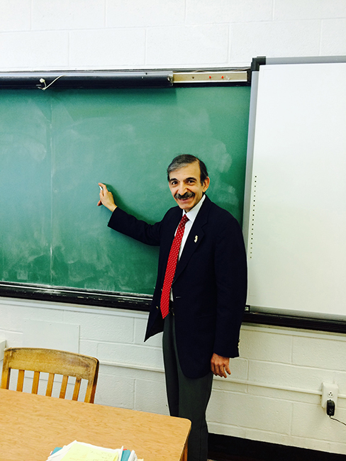 Leon Varjian became a high school math teacher in New Jersey.