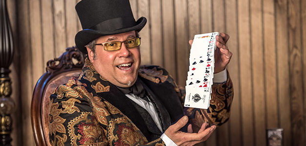 Card Wizard Ace Saturn Opens Magic Theater on the Square