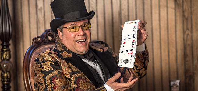 Card Wizard Ace Saturn Opens Magic Theater on the Square