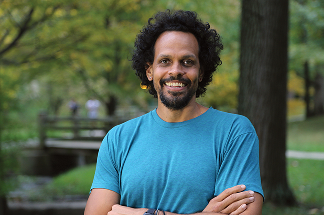 Ross Gay. Photo by Jim Krause