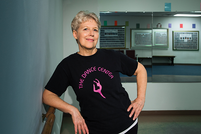 The Dance Center Owner/Instructor Mary Sue Hosey. Photo by Jim Krause.