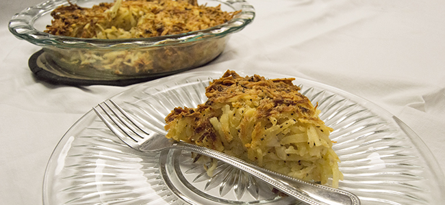 Recipe of the Month: Potato Kugel