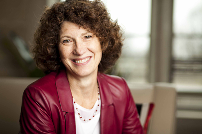 IU first lady Laurie Burns McRobbie. Photo by Shannon Zahnle