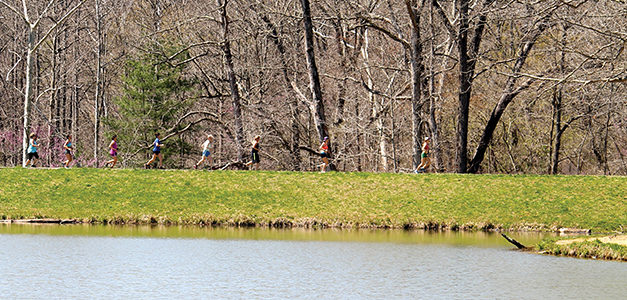 Indiana Female Fellraisers, Running Along Area Trails