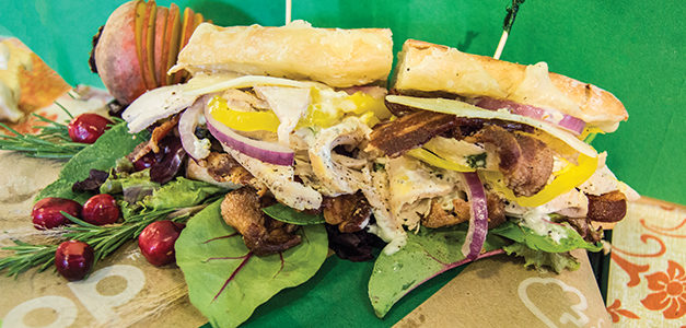 New Competition for Sandwich Chains: Bloomingfoods Now Delivers!