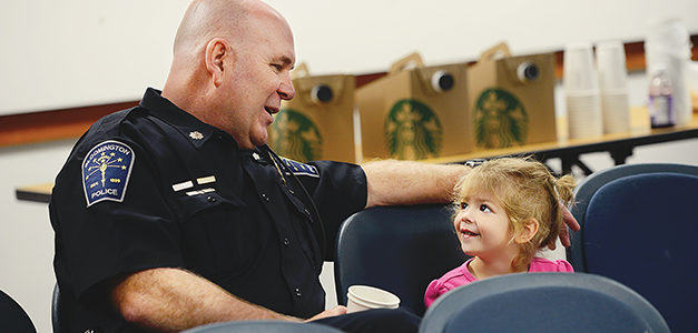 Getting to Know Your Local Cop Over a Cup of Coffee (or Juice)