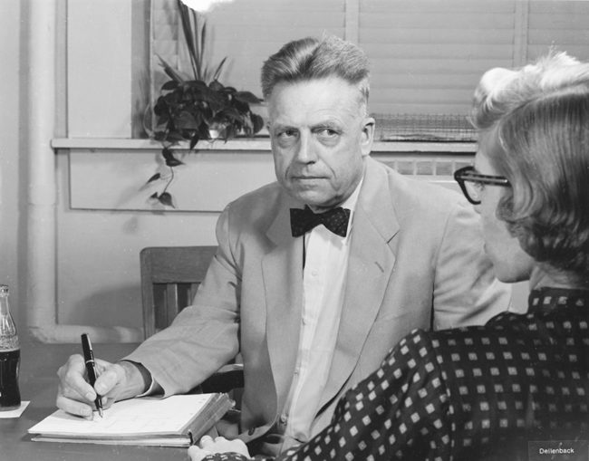 Alfred Kinsey. Photo courtesy of IU Archives
