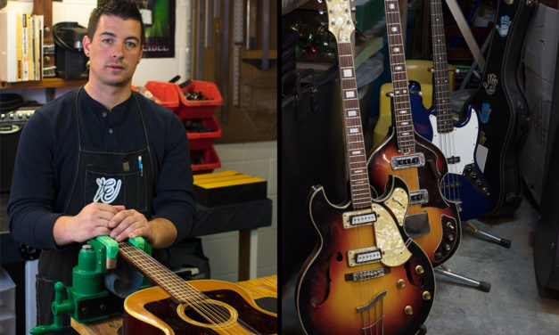 Local Luthier Helps Players Keep Guitars Fit as Fiddles