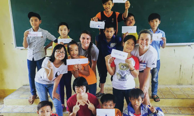 What Did You Do Last Summer? IU Athletes Taught Kids in Vietnam
