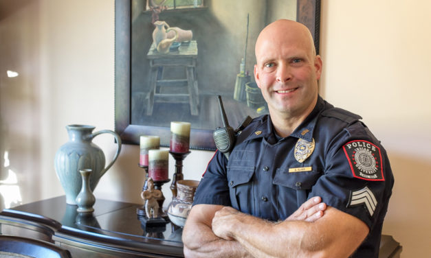 Brian Oliger IU Police Officer