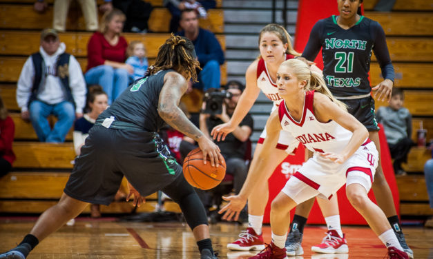 IU Women Hold Off Second-Half Rally to Top North Texas (PHOTO GALLERY)