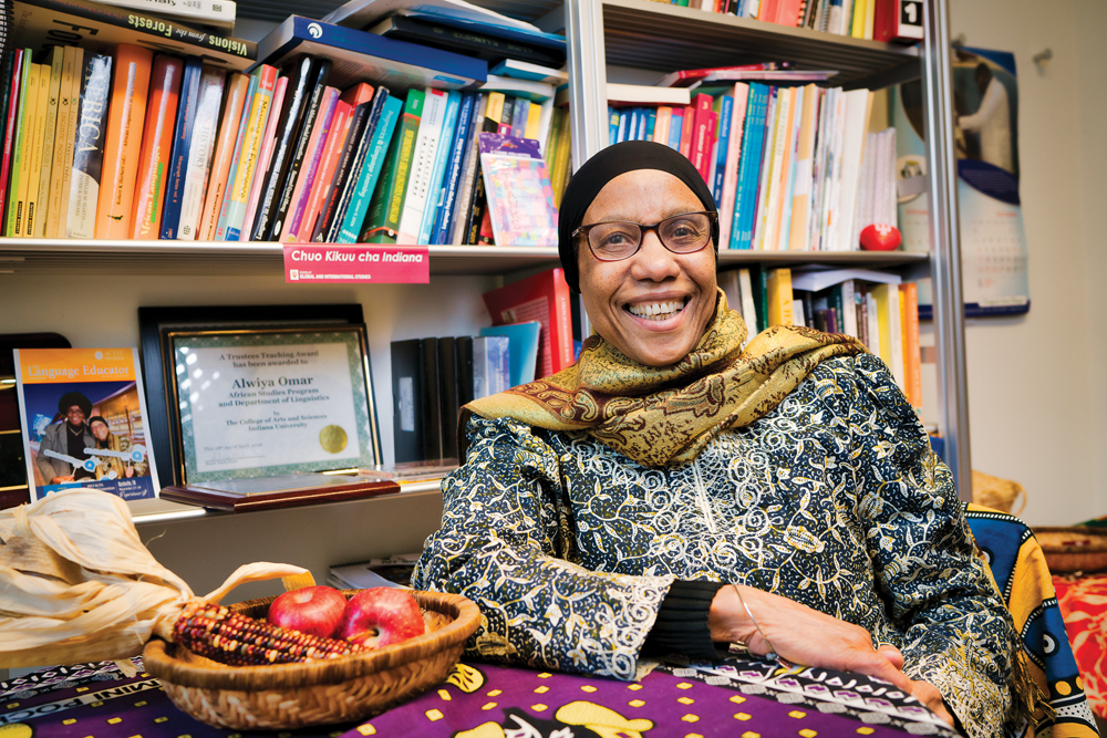 Alwiya Omar: Coordinator, IU African Languages Program