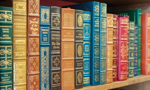 Leather-Bound Classic Books In Demand at Caveat Emptor