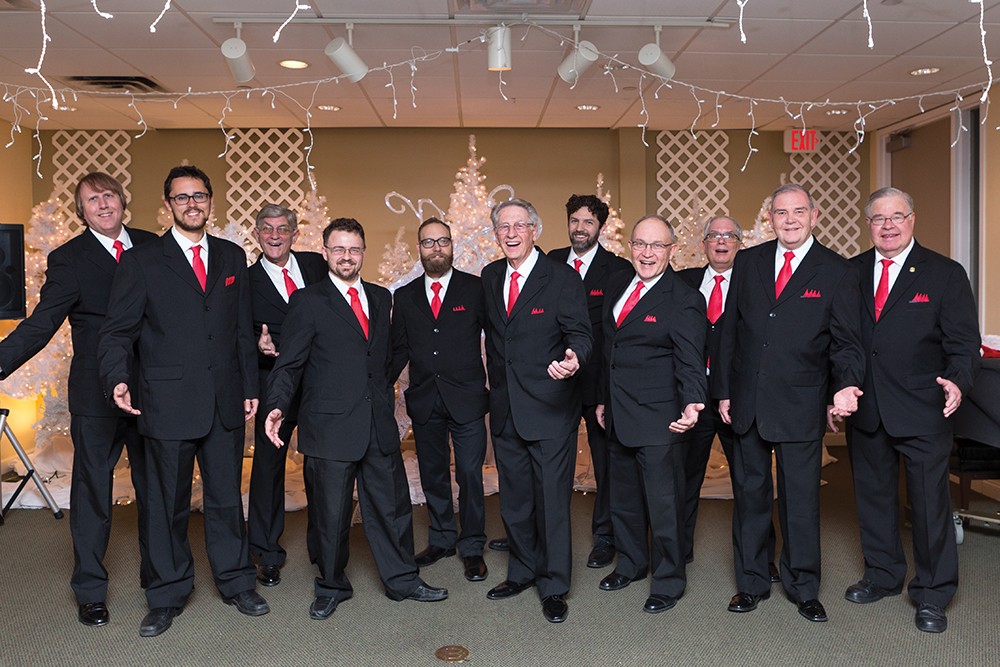 (l-r) Jim Topp, Andy Fak, Mike Hughes, Joe Grimme, Daniel Lentz, Bob Thrasher, Thomas Tiggleman, Gary Brown, Stephen Chambers, Ken Grohman, Lloyd Schlick. Photo by Frank Schweikhardt