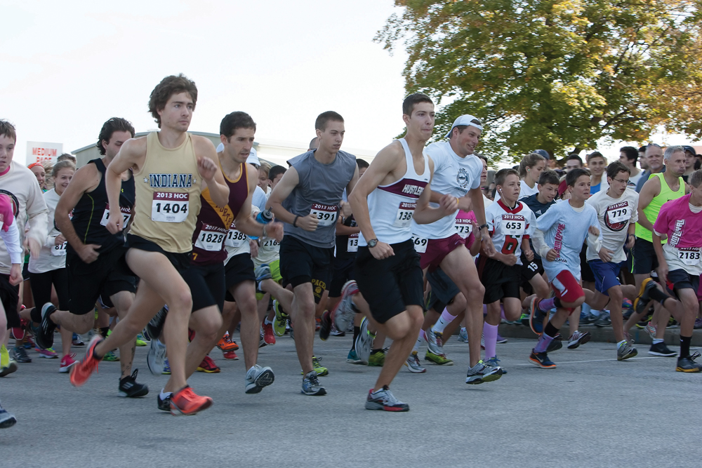 Approximately 5,000 people participate in Hoosiers Outrun Cancer each year. Courtesy photo