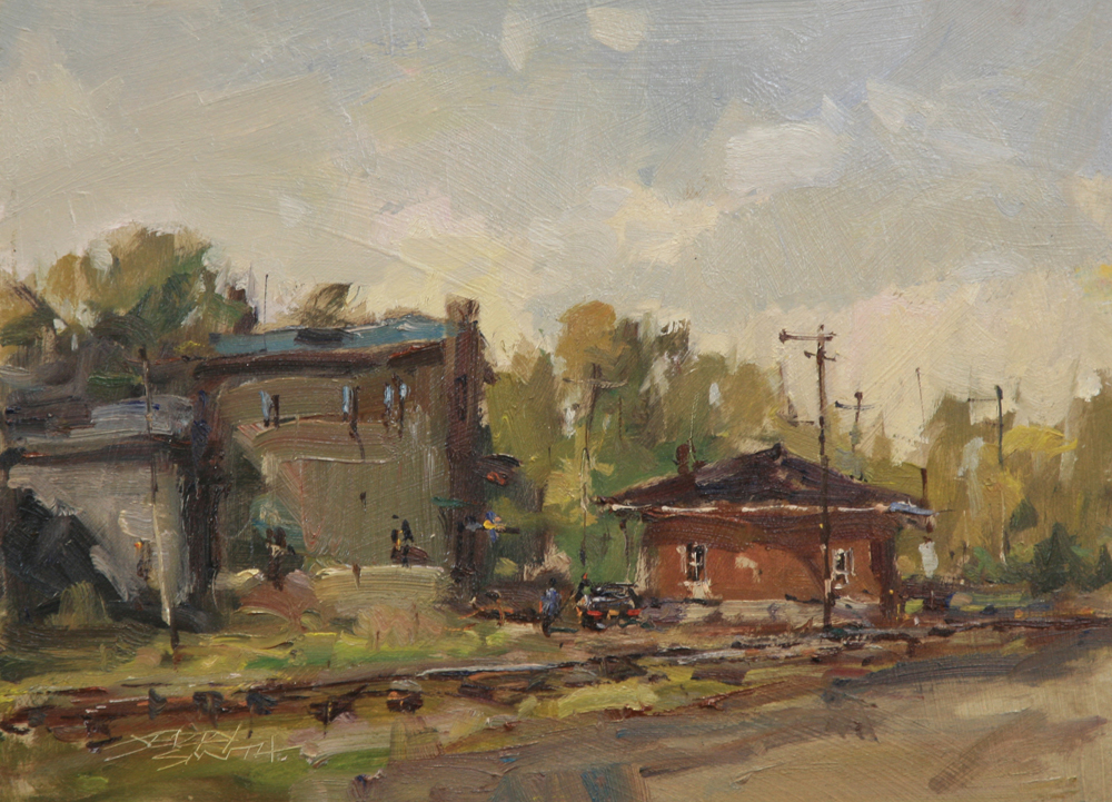 "Rail Town" by Jerry Smith