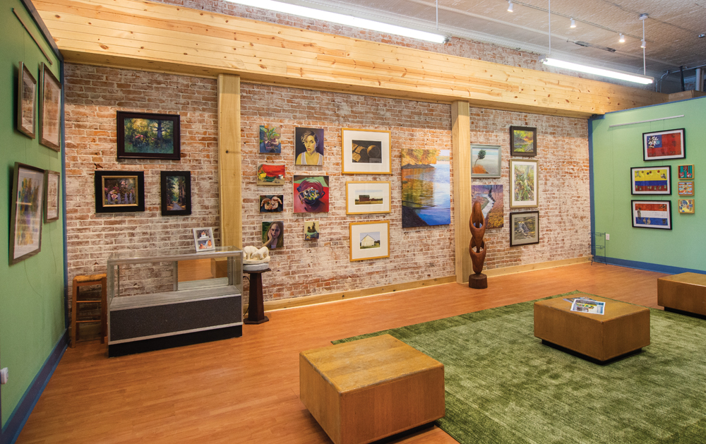 The Margaret L. and Paul J Sweany Legacy Gallery. Photo by  Jaime Sweany