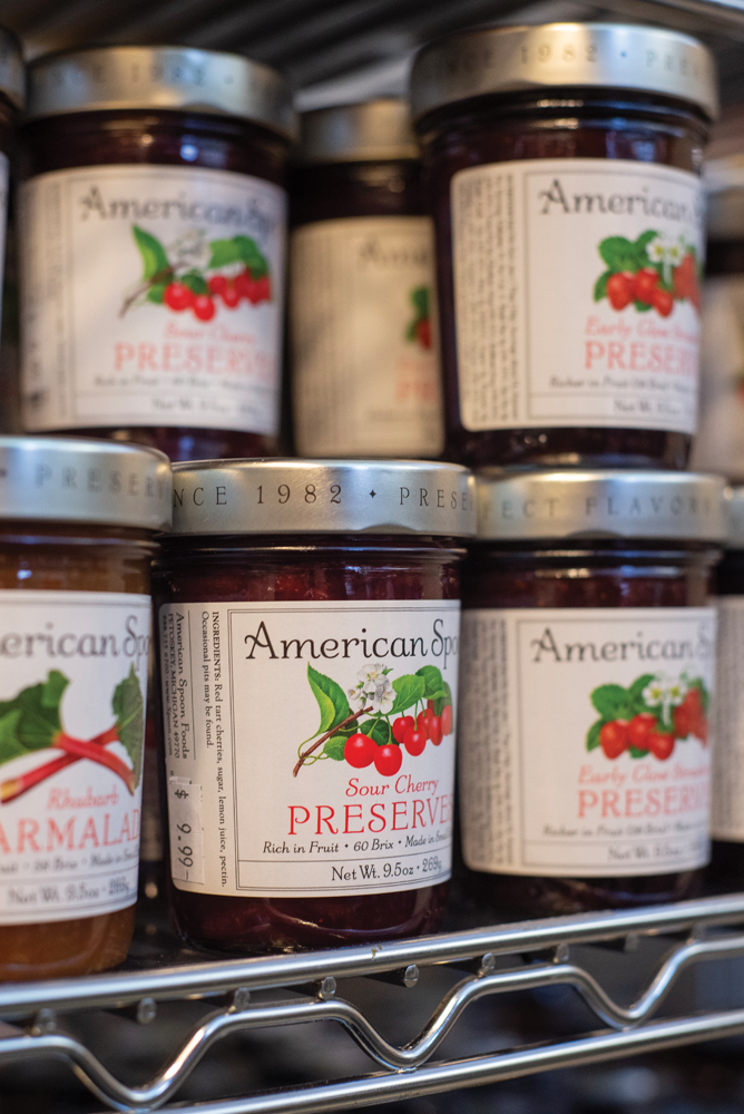 American Spoon preserves from Michigan.