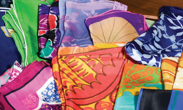 Retro Scarf Exhibition & Sale To Benefit Projects in Africa