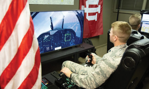 ROTC Air Force Cadets at IU Get Advanced Flight Simulators