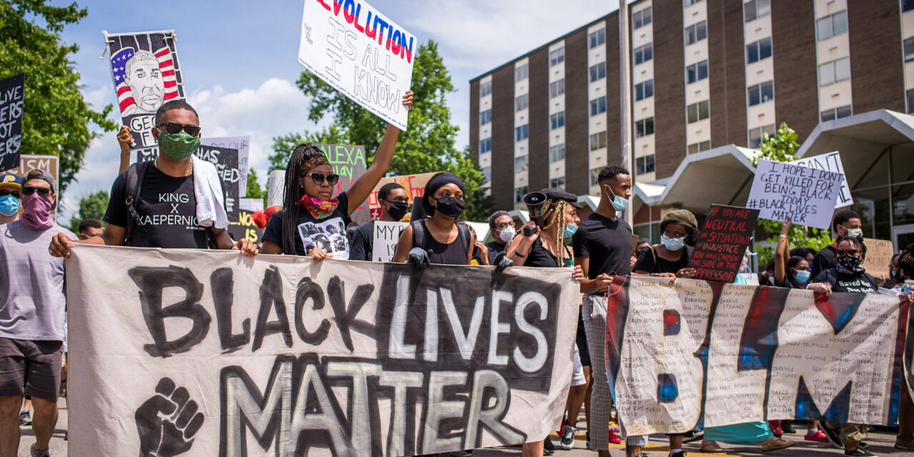 Bloomington’s ‘Enough’ Protest & March Draws Thousands Decrying Racial Injustice