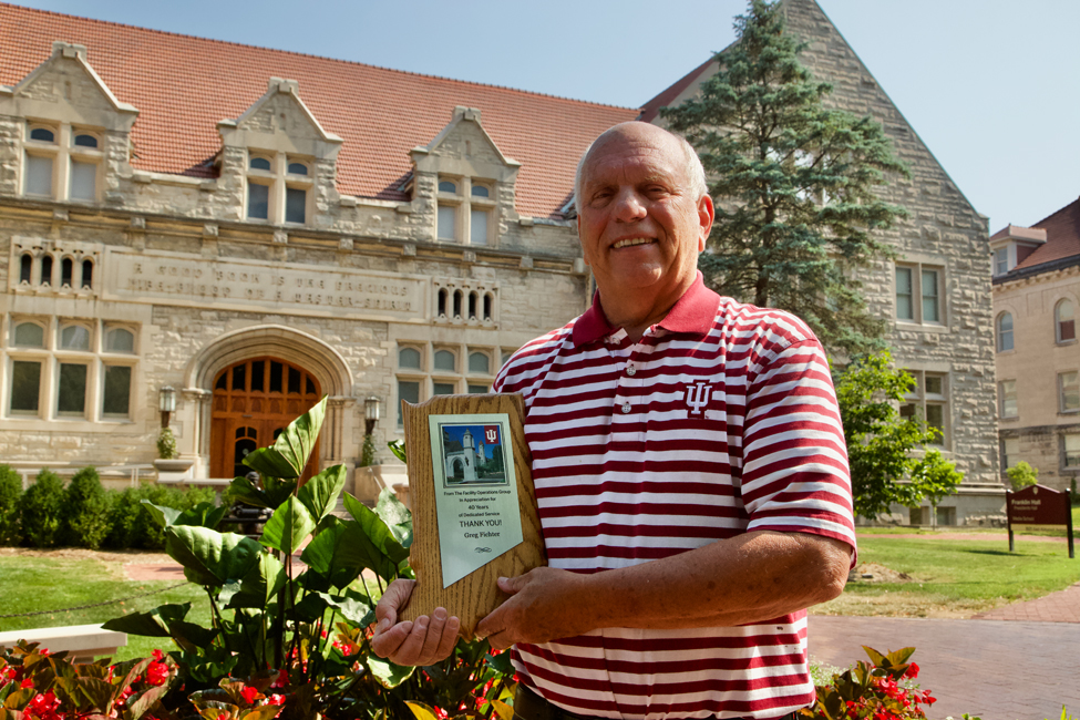 Greg Fichter, IU Building Services: Delayed Retirement to Stay on Job