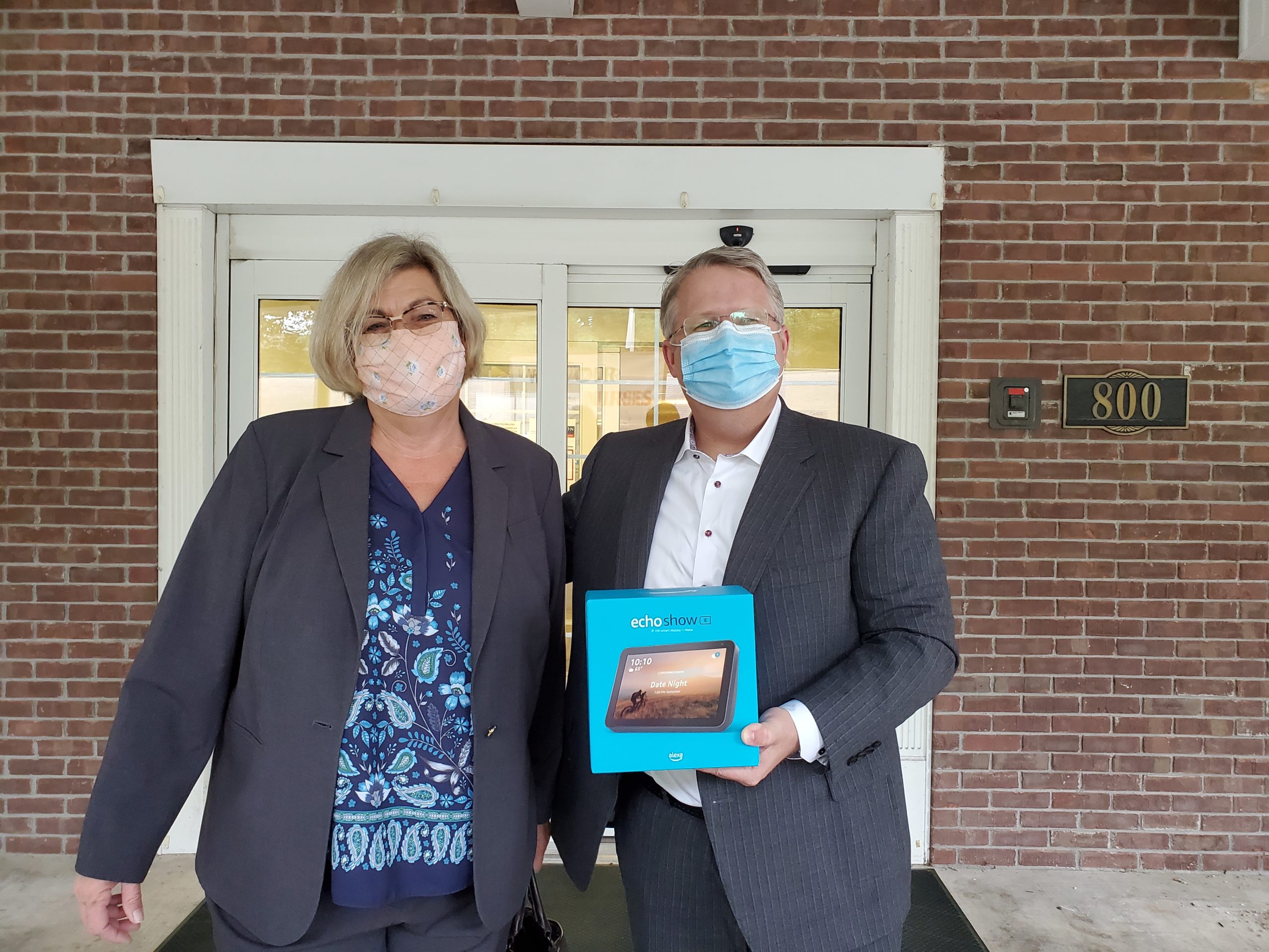 Greene & Schultz Donates Video Call Equipment to Bell Trace Residents