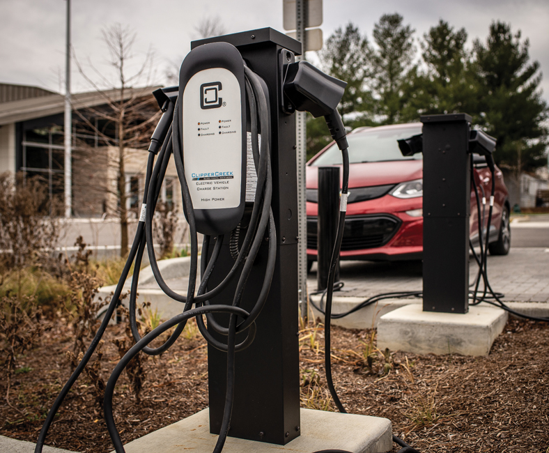 Electric Vehicle Charging Stations Are Popping Up in Bloomington