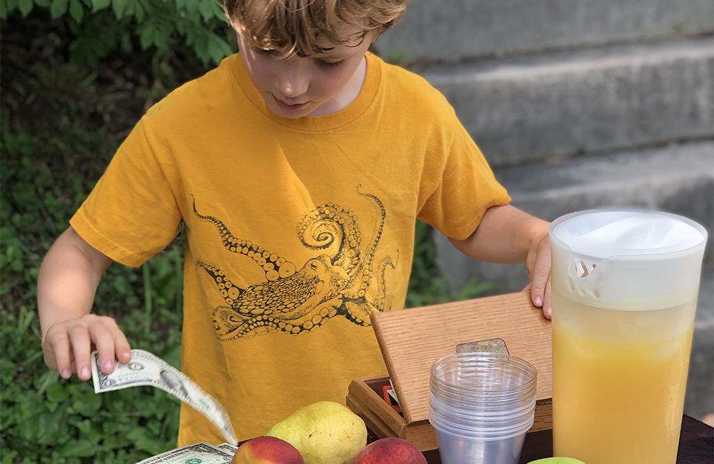 Bloomington Philanthropist, Age 5, Raises Money for Hoosier Hills Food Bank