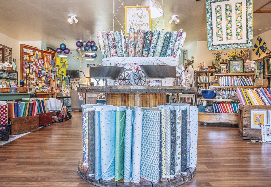 Unraveled Quilt Store: 3,000 Bolts of Fabric & More