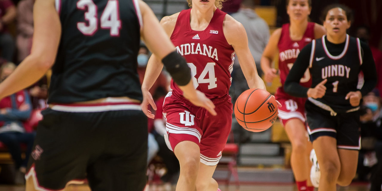 Indiana Women Topple UIndy in Exhibition [PHOTO GALLERY]