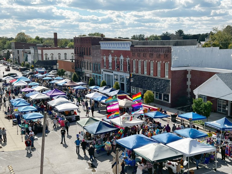 Spencer Pride Festival Has Large Turnout After Two-Year Wait