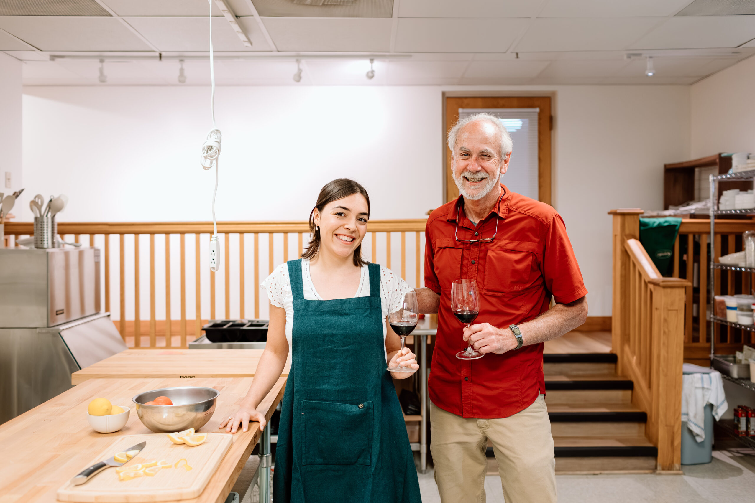 In the KitchenâNew Cooking School Beneath Goods for Cooks