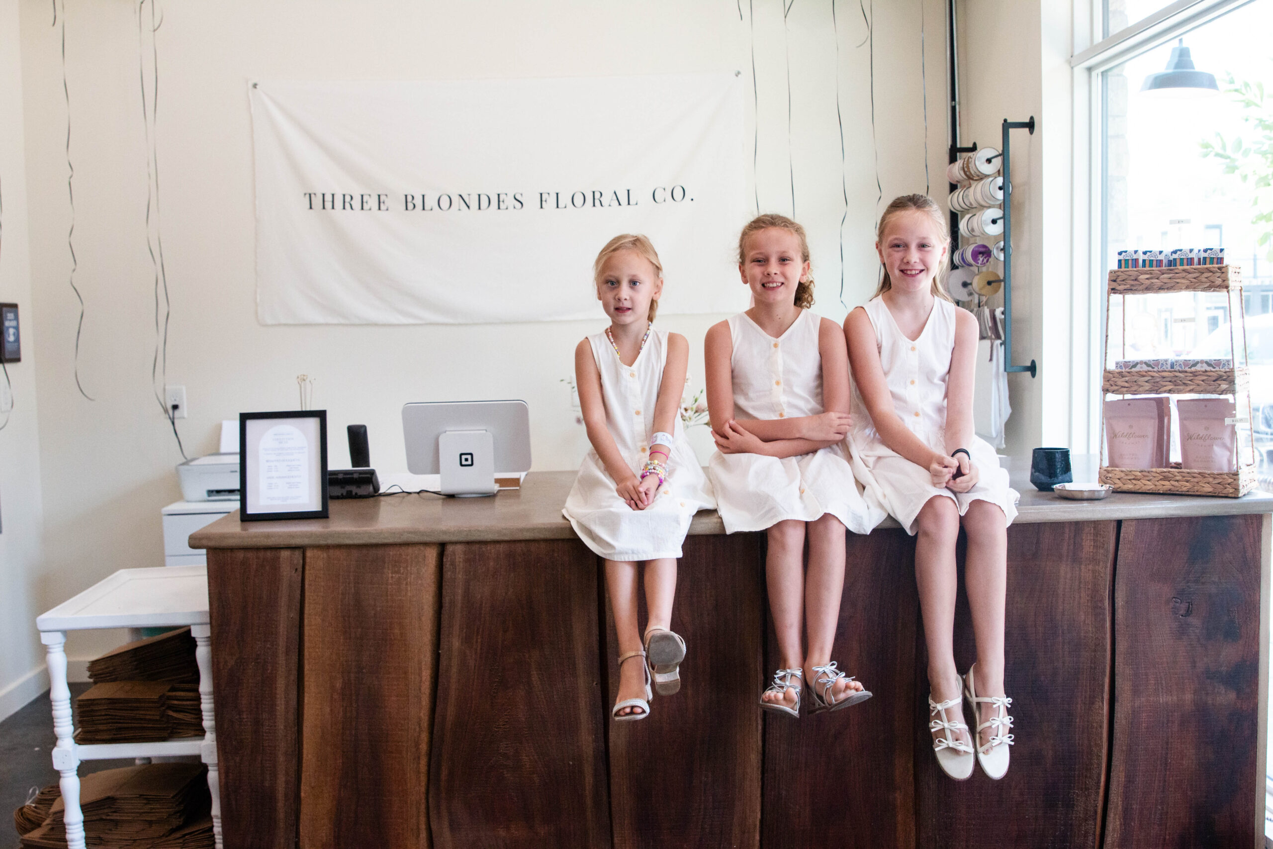 Three Blondes Floral—A New Flower Shop